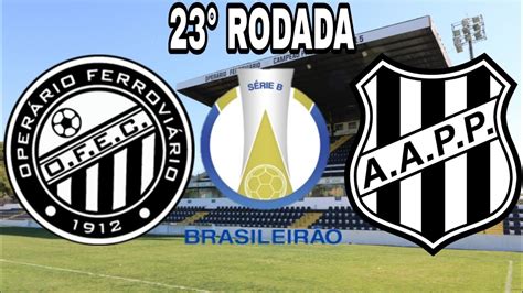 Operário Pr X Ponte Preta 16 09 2019 23° Rodada Do Campeonato