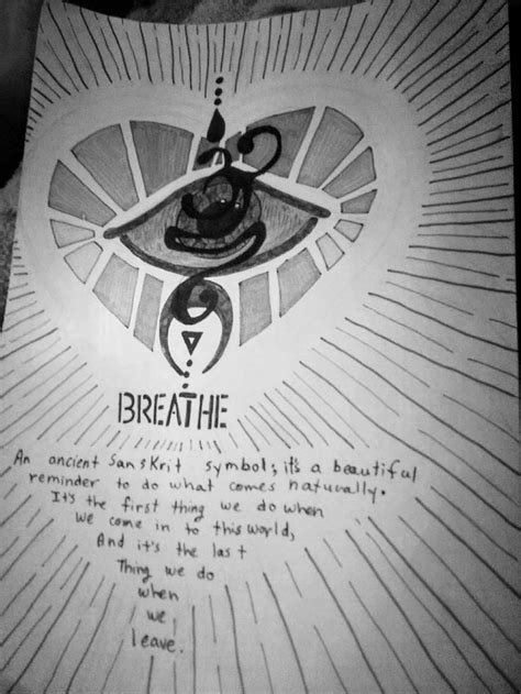 Breathe | Symbols, Reminder, Artwork