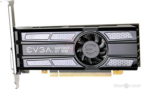 EVGA GT 1030 SC Low Profile Specs TechPowerUp GPU Database