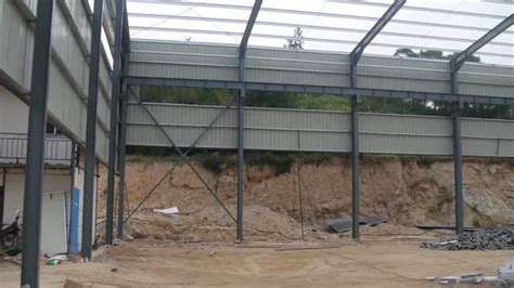 Nude Packed Grades Earthquake Resistance Prefabricated Building Steel Structure Warehouse