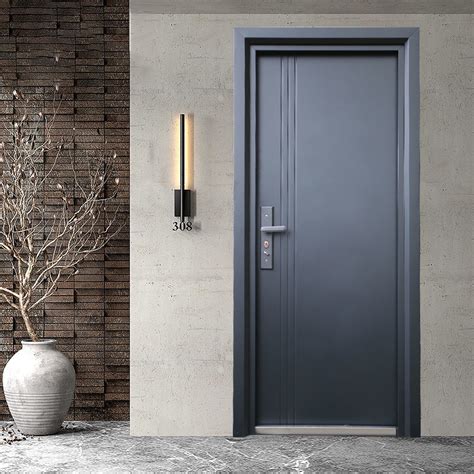 China Custom Steel Entrance Main Door Design Modern Security Stainless Steel Door Design China