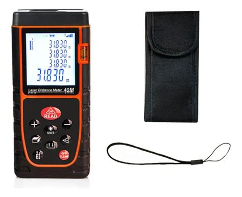 Cinta Metrica Laser Medidor Volumen Area 40 Mts Profesional Mercadolibre
