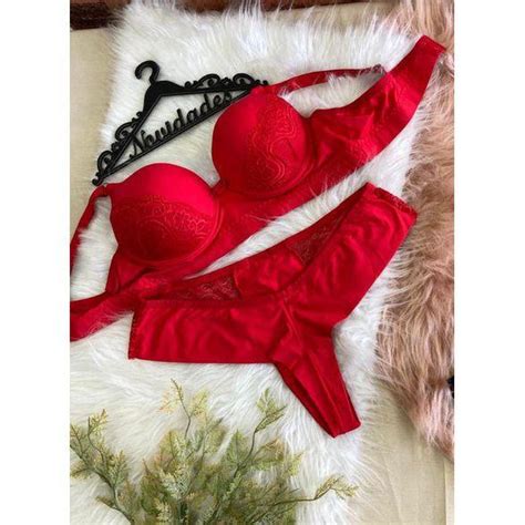 Conjunto De Lingerie Plus Size Tamanho Especial Zilook Estilosa