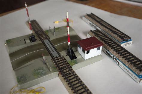 Märklin H0 7192 5115 Model train attachment 3 Level crossing