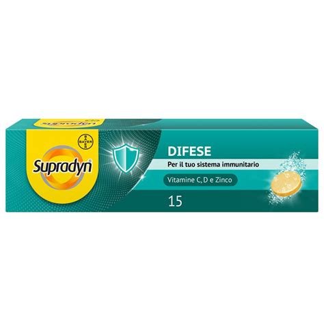 Supradyn Difese Integratore Multivitaminico Con Vitamina D Vitamina C