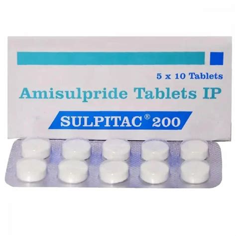 Sulpitac 200 Mg Tablet At Rs 450 Stripe Amisulpride Tablets In Nagpur