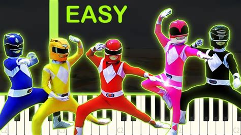 POWER RANGERS NINJA KIDZ! - EASY Piano Tutorial Chords - Chordify