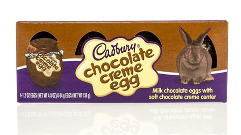 Cadbury's CHOCOLATE filled Creme Eggs are on sale in the UK