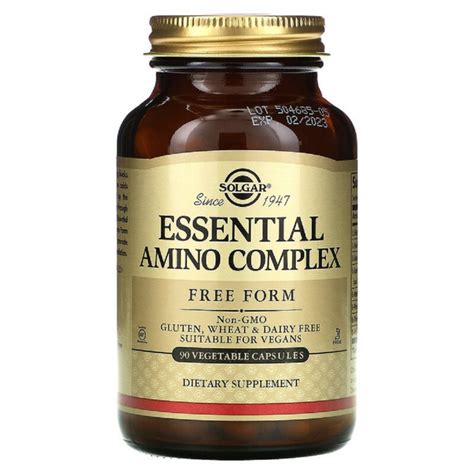 Аминокислоты Solgar Аминокислотный Комплекс Essential Amino Complex 90 ...