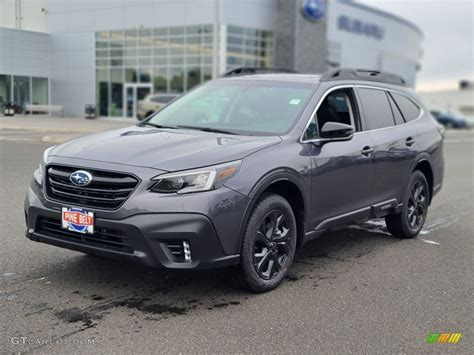 Magnetite Gray Metallic 2022 Subaru Outback Onyx Edition Xt Exterior