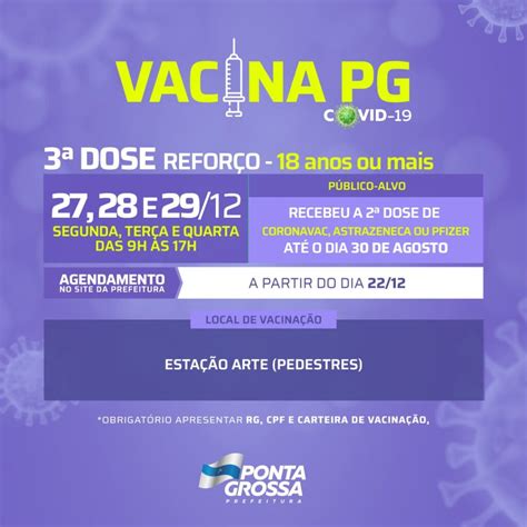 Ponta Grossa Aplica Dose De Vacina Em Novos P Blicos Boca No Trombone