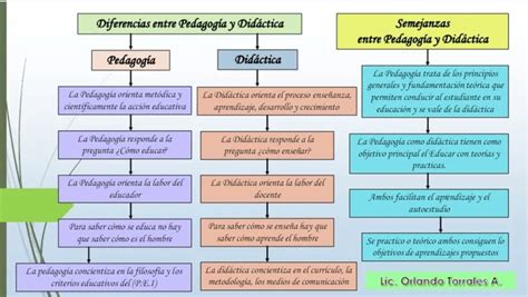 Diferencias Entre Pedagogía Y Didáctica Principales Modelos