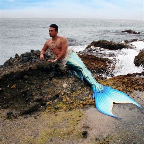 24 Real Life Mermen That Will Make You Wet All Over Mermaids And