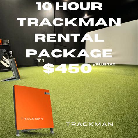 10 Hour Trackman Simulator Package