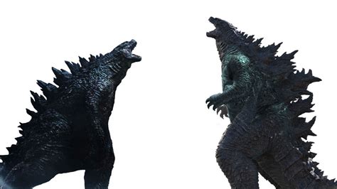 Godzilla 2014 vs. Godzilla 2019 by SP-Goji-Fan on DeviantArt