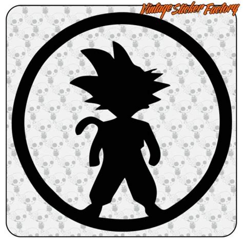 Pegatina Goku Luna Comprar Pegatinas