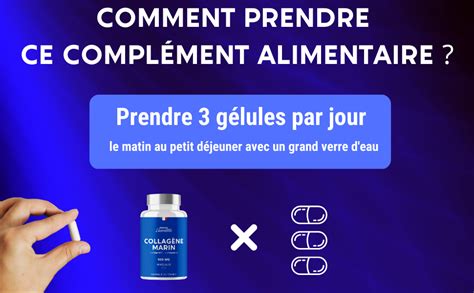 COLLAGENE MARIN PUR Vitamine A Et E TYPE I Et III Biodisponible