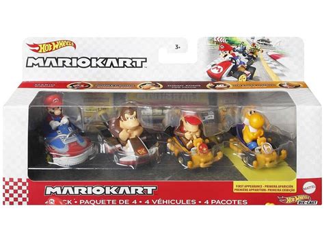 Acheter Hot Wheels Mariokart Pack Personnages Mattel GWB Juguetilandia