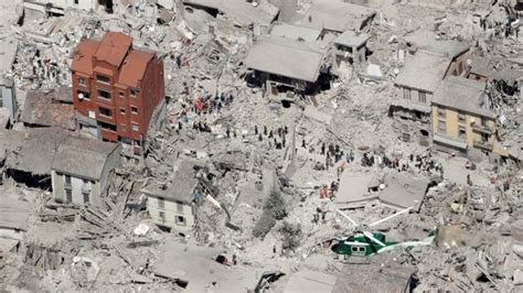 August 24 2016 Deadly Earthquake In Amatrice Italy