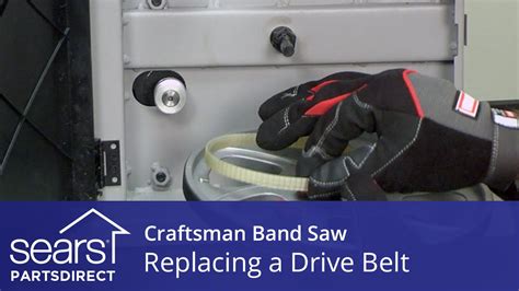 How To Replace A Craftsman Band Saw Drive Belt Youtube