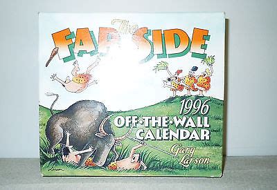 Ultra Rare The Far Side Off The Wall Desk Calendar New Gary