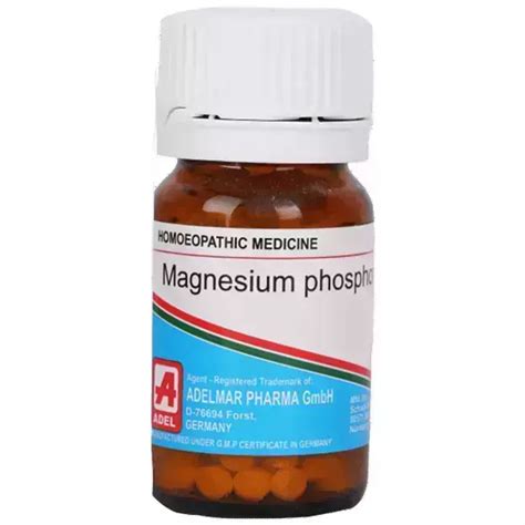 ADEL Magnesium Phosphoricum Tablet 6X Uses Price Dosage Side