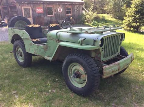 Ford Gpw Script Military Army Jeep Willys Mb For Sale