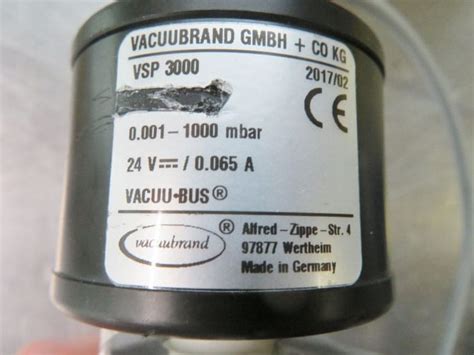 Vacuubrand Cvc Vacuum Controller