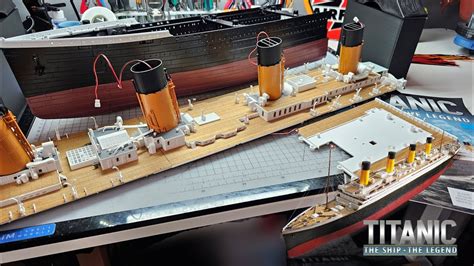 Agora Models Build The RMS Titanic Pack 12 Stages 63 68 YouTube