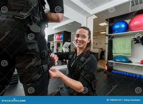 Wearing EMS equipment stock image. Image of electrical - 158042143