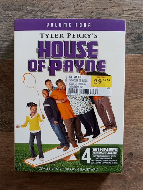 Tyler Perrys House Of Payne Volume 4 DVD 2009 3 Disc Set For Sale