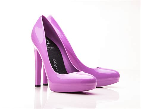 Purple High Heels Shoes For Women