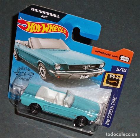 Coche Ford Mustang Descapotable Hot Wheel Comprar Coches En Miniatura A Otras Escalas En