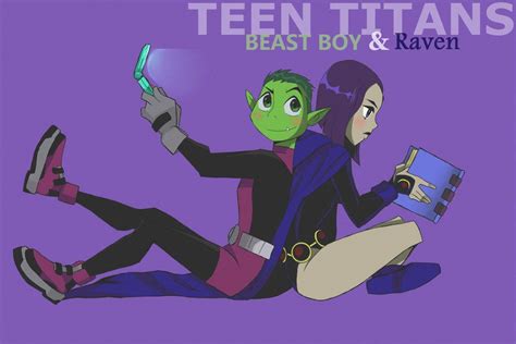 Beast Boy Raven By Ultrapunknerd On Deviantart