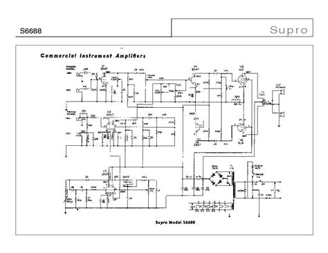 Unveiling The Secrets Supro 1606 Schematic Your Ultimate Guide