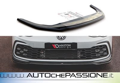 Splitter Spoiler Anteriore V Per Volkswagen Golf Gti Cod Vw