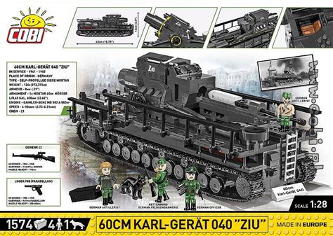 Cobi Ww Cm Karl Ger T Ziu Historiske Wwii Byggeklodser