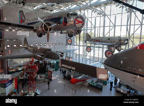 Inside The Smithsonian National Air And Space Museum Washington Dc