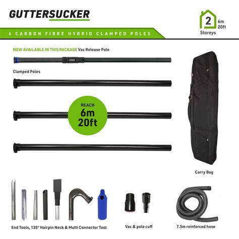 Gutter Cleaning Poles | Guttersucker Direct