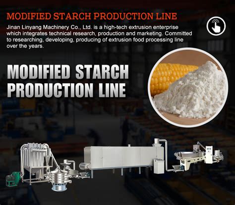 Modified Starch Making Equipment Pregelatinized Starch Whole Production Line Buy China Fully