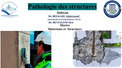 Cours Pathologie des structures Chapitre 1 Introduction et généralité