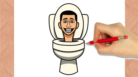 Como Dibujar A Skibidi Toilet I Facil I Paso A Paso Youtube