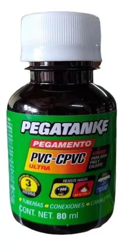 Pegamento Para Tuberias Pcv cpvc Ultra 80 Ml Pegatanke Cuotas sin interés