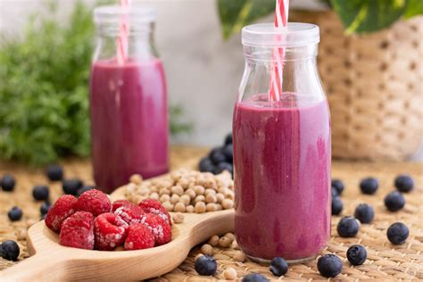 Cette Recette De Smoothie Prot In Aux Fruits Rouges Est Aussi