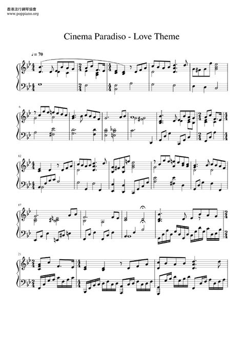 Verwirrt Einfach außer Betrieb cinema paradiso piano pdf Glanz Klavier ...