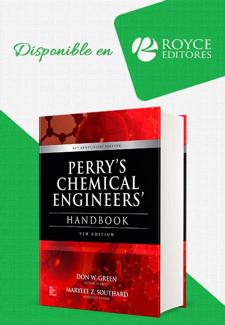 Perrys Chemical Engineers Handbook 9th Edition Más Libros Tu Tienda