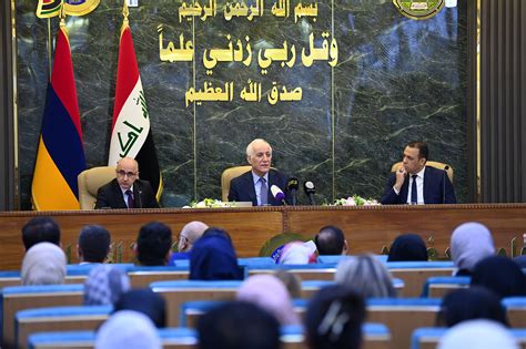 Le président Vahagn Khatchatourian a donné une conférence à l