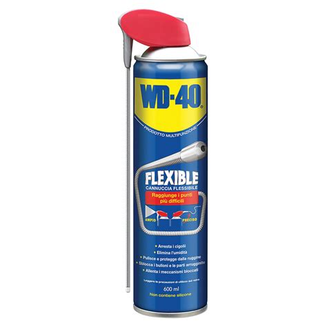 SBLOCCANTE LUBRIFICANTE SPRAY 600 Ml WD40 MULTIUSO SPRAY FLEXIBL CON