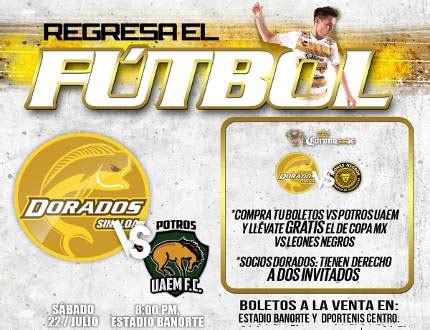 Resultado Dorados Vs Potros UAEM Resumen Goles Ver Jornada 1