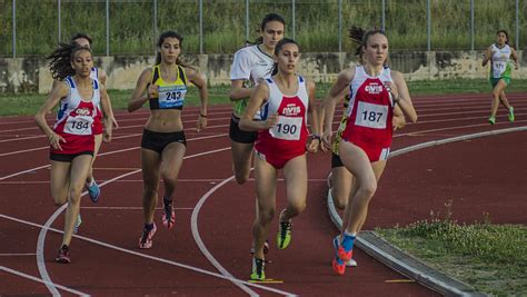 Maria Cavalieri Alice Principi E Samira Amadel Atletica Avis